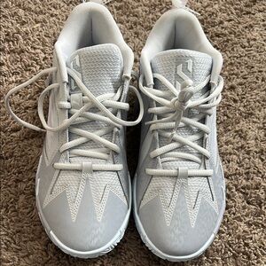 Puma Light Gray Basketball Sneakers